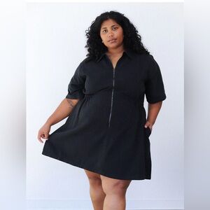 NOBLE utility dress in ash size 1X new with tags